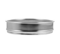 Didiseaon Crible Inspection Acier Inoxydable Double Cadre Crible Standard Mailles pour Analyse et Criblage Du Sol Résistant Corrosion et Facile à Nettoyer