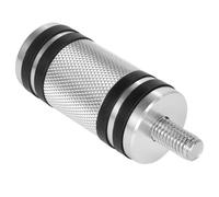 Didiseaon Crochet de Dérailleur Moto en Alliage D'aluminium Argenté, Repose-pied du Dérailleur Arrière, pour Moto et Motorbike, Conduite Quotidienne et DIY