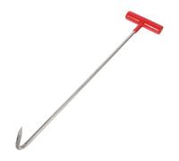 Didiseaon Crochet Leve Plaque en Acier Inoxydable Compact et Léger, Outil de Levage à Main pour Couvercle de Regard Adapté la Maintenance Urbaine