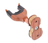 Didiseaon Crochet Mural Automatique pour Violon et Alto Support Pratique pour Ukulélé Verrouillage Sécurisé Gain de Place Installation Facile Finition