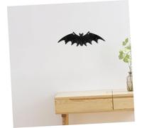 Didiseaon Crochet Mural Gothique Chauve Souris Noir Décoratif Polyvalent pour Manteau Clés et Serviettes Rack Mural Robuste pour Entrée et Cuisine