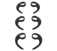 Didiseaon Crochets d'oreille Souples en Silicone 6 Pièces, Tailles Variées, Clips Confortables Maintien Sécurisé pour Écouteurs Filaires Lors d'Exercices Physiques