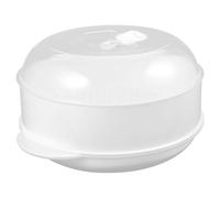 Didiseaon Cuiseur Vapeur Blanc avec Couvercle Transparent en Plastique Plusieurs styles Pratique pour Cuisson Vapeur Saine Rond et Panier Égouttoir Plusieurs styles Plusieurs styles