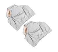 Didiseaon Culottes pour Incontinence Adultes Réutilisables en Coton Respirant 2pcs, Protection Urinaire pour Hommes et Personnes Âgées, Confort et Sécurité Quotidien