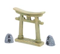 Didiseaon Décoration D'aquarium Torii en Résine Synthétique pour Mini Paysage et Maison de Poupée, Accessoire pour Intérieur, Ensemble 1 Pièce