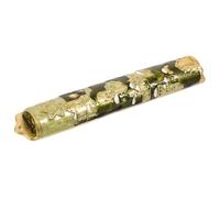 Didiseaon Décoration de Porte en Alliage Vert Clair avec Verset Biblique pour Mezouza, Construction Robuste Résistante Déformation, pour Occasions Spéciales
