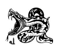 Didiseaon Décoration Murale Serpent Métal Finement Travaillée Ornement Artistique Intérieur Extérieur Décoration Murale Créative pour Salon Chambre et Jardin