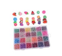 Didiseaon Décorations Argile Polymère Pour Ongles Tranches De Fruits Artisanales Pépites Et Perles Vrac Fournitures Pour Nail Art