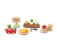 Didiseaon Décorations Miniatures pour Jardin avec Chou Carotte Et Courge Outils Agricoles Résine Ornements pour Maison Et Bureau