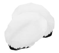 Didiseaon Diffuseur Rond en Tissu Blanc 2pcs pour Lampe de Flash et Éclairage, Design Élastique, Adoucit la Lumière, Accessoire Photo Photographie
