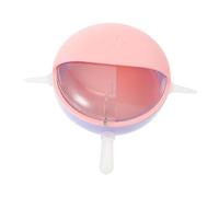 Didiseaon Dispositif d'allaitement mangeoire Alimentation biberon pour Chaton Chiots Multi Nourrisseur Lait Chiot Bol de Lait pour Chiot Bols de Lait Chaton de Chaton Chiot PP Rose