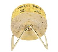 Didiseaon Distributeur de Billets de Tombola avec Unique Tickets Jaunes pour Fêtes Carnaval Loterie et Événements Variés