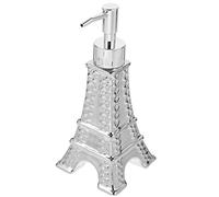 Didiseaon Distributeur De Rechargeable Forme De Tour Eiffel Flacon à Pompe Pour Lotion Et Liquide Pour Salle De Bain Et Cuisine