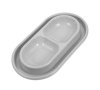 Didiseaon Double Anti-Fourmis pour Chat et Petit Chien Bol Nourriture et Eau Surélevé Design Moderne et Élégant Protection Nuisibles pour Usage Intérieur et Extérieur