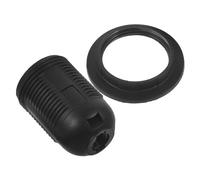 Didiseaon Douille Filetage Complet Noire Support Lampe à Visser pour Suspension et Lampe de Table Remplacement Facile Connexion