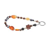 Didiseaon Dragonne Perlée pour Téléphone Portable Breloques, Bracelet de Téléphone en Perles de Pierre, Chaîne Cristal pour Poignet, Compatible, Accessoire Léger et Pratique, Charme Bijoux