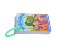 Didiseaon Drapeaux des États pour Garçon Fille Jeu Éducatif Interactif Apprentissage Parent Garçon Fille et Images Claires Matériel Sûr pour Tout Petits