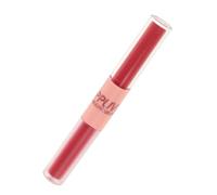 Didiseaon Dual-ended Lip Glaze Glossy Lipstick Long-lasting Hydrating Lip Tint for Students and Teens Vibrant Color Moisturizing