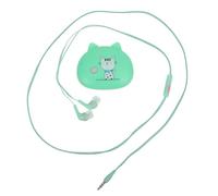 Didiseaon Écouteurs Intra-Auriculaires Filaire Microphone Design Pratique et Embouts en Silicone pour Appels et Musique sur Téléphones Universels Vert