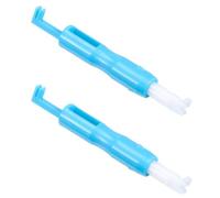 Didiseaon Enfile-aiguilles Automatiques Outil Pratique pour Machine à Coudre 2pcs, Léger et Portable, en Plastique, pour Couture et Bijoux pour Personnes Âgées