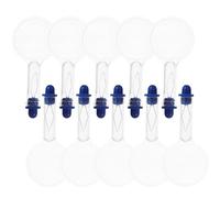 Didiseaon Enfile-aiguilles et Fil D'acier avec Loupe pour Couture 10 Pièces en Plastique pour Maison et Fabrication de Bijoux