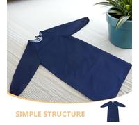 Didiseaon Ensemble 2 Tabliers Imperméables Manches Longues Réversibles pour Homme et Femme Protection Anti-Huile et Eau Couleur Bleu Foncé Tablier Cuisine et Ménage Polyvalent