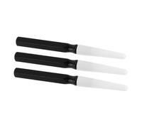 Didiseaon Ensemble 3 Stylos à Huile de Montre Noir Pointe Fine en Métal Anticorrosion, Kit Portable pour Huilage de Précision, Outil D’horloger pour Réparation et Entretien des Montres
