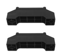 Didiseaon Ensemble de 2 Glissières Coulissantes pour Repose-Pieds de Fauteuil Inclinable Pièces de Rechange Robustes en Métal Patins de Glissement Fixes Compatibles Fauteuil Relax et