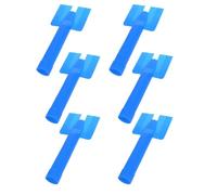 Didiseaon Ensemble de 6 Embouts Applicateurs en Plastique pour Pistolet à Calfeutrer, Buse D'étanchéité, Minimise les Déchets, pour Entretien Automobile et Calfeutrage de Portes