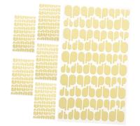 Didiseaon Ensemble De Pochoirs Et Autocollants Pour Nail Art Adhésifs Double Face Formes Dongles Et Guide Pour Une Manucure Parfaite