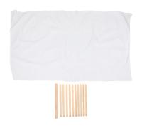Didiseaon Ensemble D'outils en Argile Céramique Rouleau à Plaque en Bois et Tapis Absorbant, pour Modelage Précis et Façonnage Constant en Atelier de Sculpture DIY