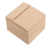 Didiseaon Enveloppes Kraft Miniatures en Papier Pratiques et Polyvalentes Lot de 100 Style Simple pour Cartes Présents ou Correspondance