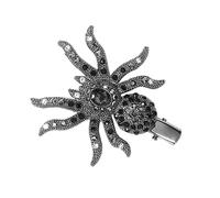 Didiseaon Épingle à Cheveux Araignée Arcs De Bébé Agrafe Pince à Cheveux Toile D'araignée Déguisement D'araignée Pour Enfant Charmes De Cheveux Pour Tresses Effrayant Alliage (zinc) Black