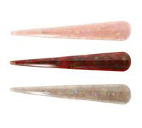 Didiseaon Épingles à Cheveux pour Femmes en Acrylique 3pcs Grandes Pinces à Cheveux Sûres et Modernes pour Styles Variés, pour Anniversaires et Cérémonies