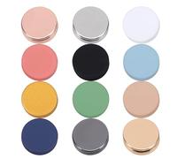 Didiseaon Épingles Magnétiques Simples Décoration Pratique Lot de 12 Qui Prévient L'exposition pour Hijabs et Écharpes, Accessoires pour Femmes pour Occasions Formelles et Décontractées