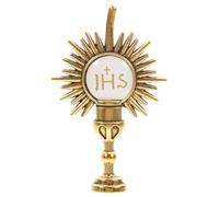 Didiseaon Épinglette Croix Sainte, Épingle de Communion, Broche Religieuse de Première Communion, Alliage de Zinc Doré, Résistante la Déformation la Décoloration, pour Vêtements,