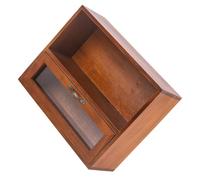 Didiseaon Étagère à Maquillage Vintage en Bois Marron pour Maison
