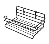 Didiseaon Étagère Murale sans Perçage Fer Noir Paniers et Crochets pour Panneaux Perforés Organisateur Multifonction pour Cuisine Salle de Bain et Bureau Rangement Mural Facile à Installer