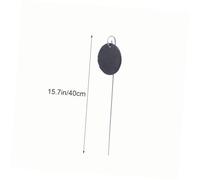 Didiseaon Étiquette Plante Ardoise Naturelle avec Suspension Résistant Rouille Panneau Jardin pour Pots et Plates Bandes Marqueur pour Potager et Fleurs