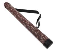 Didiseaon Étui de Rangement Étanche pour Flûte en Bambou G Paquet de Transport à Bandoulière Réglable Double Couche Protectrice Diamètre Intérieur 42 CM pour Musiciens Nomades