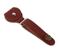 Didiseaon Étui pour Médiators en Polyuréthane avec Attache-Sangle Intégrée pour Manche de Guitare Porte-Clés à Fermeture à Pression Rangement Pratique et Compatible Accessoire pour