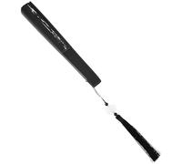 Didiseaon Éventail Pliant Noir Portable en Plastique et Tissu de Soie Style Chinois Vintage Robuste pour Décoration et Fête Traditionnelle