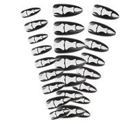 Didiseaon Faux Gothiques Halloween Lot de Pièces à Coller sur Les pour Femmes Fournitures pour Nail Art