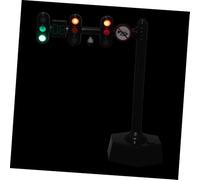 Didiseaon Feu de Circulation Miniature Lumineux et Sonore pour Garçon Fille Signalisation Automatique avec Changement de Couleur Décor Pédagogique pour Jeux et Éducation Routière