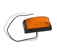 Didiseaon Feu de Position LED Jaune E4 pour Remorque et Camping-Car Large Tension Feu Latéral et Arrière pour Camion de Pompiers Éclairage Sécurisé Nuit Compatible Multi-Modèles