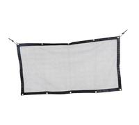 Didiseaon Filet de Séparation Protection et Fixation des Bagages pour Voiture Barrière de Sécurité 115x60 Cm en Tissu Noir, Maille Protectrice pour Animaux de Compagnie pour Chien et Chat