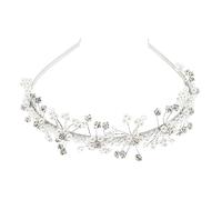 Didiseaon Fille De Mariage Bandeau De Mariée Bande De Cheveux De Mariage Filles Fille Princesse Bandeau De Mariage Bouquet Enfants Accessoires De Cheveux De Mariage Fille