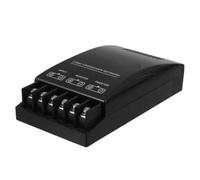 Didiseaon Filtre de Croisement Audio pour Voiture, Système de Haut-parleurs pour Voiture, Réseau de Filtrage Passif Audio, Plastique Noir, Améliore la Clarté Séparation des Sons