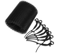 Didiseaon Filtre de Protection de Gouttière Maille Couverture Antiblocage avec Crochets pour Éviter Débris et Obstructions Gouttières
