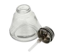 Didiseaon Flacon Distributeur Vide Verre pour Dissolvant Ongles Bouteille Pressable Anti-statique Réservoir Rechargeable pour Salon de Manucure et Usage Personnel